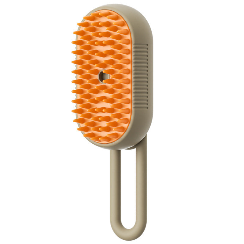Electric Pet Grooming Spray Brush with Steam Function